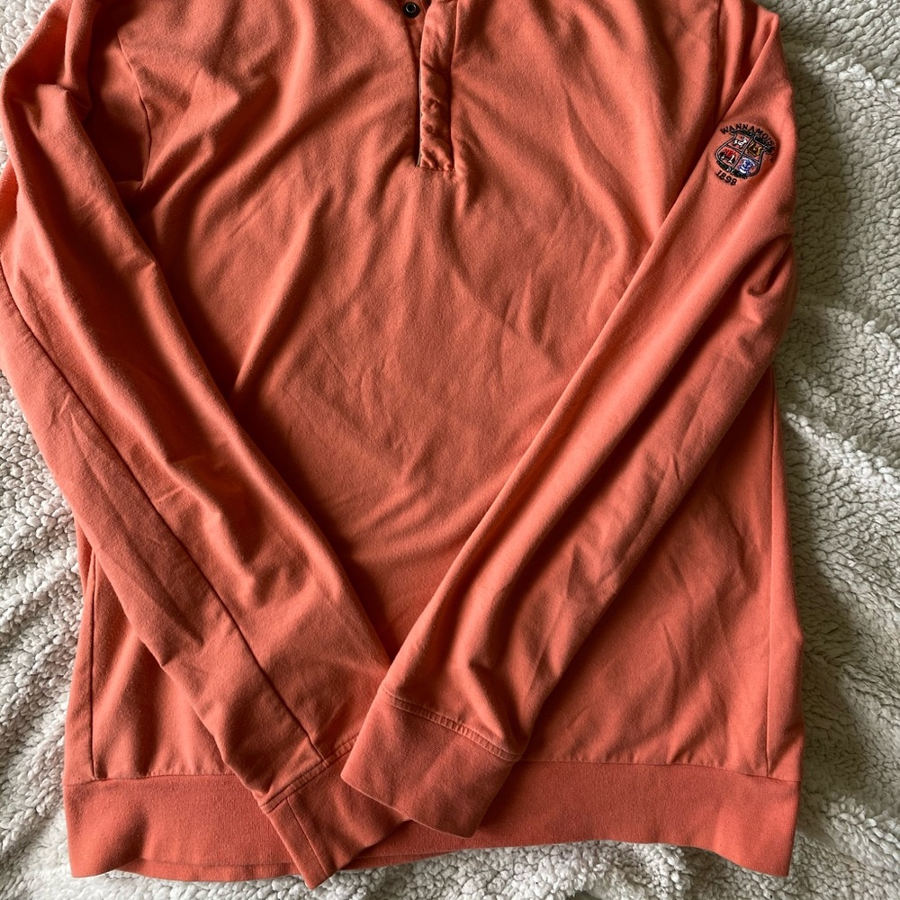 Polo Quarterzip/Button Pullover. - image 2